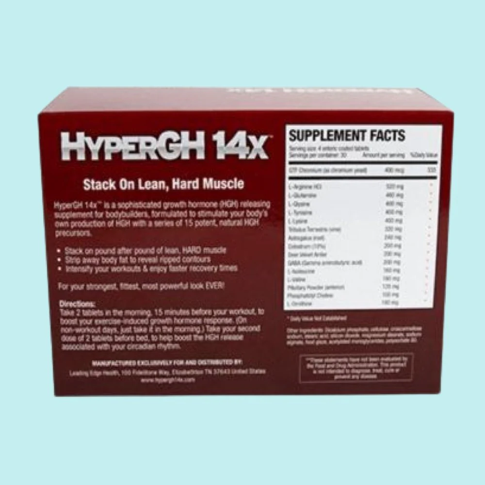 HyperGH14X  - Growth Hormone Releaser Tablets - Image 2