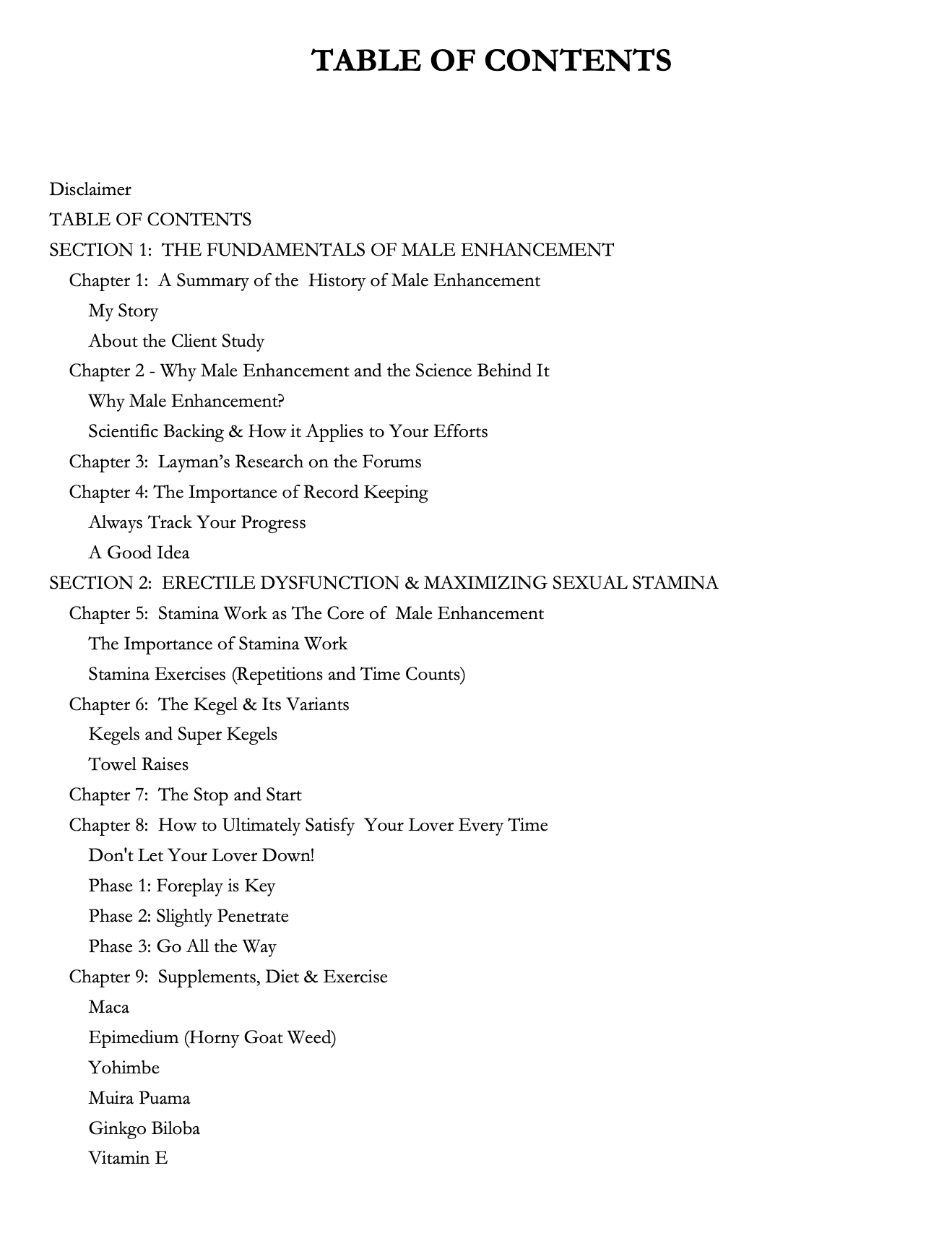 The Ultimate Guide to Male Enhancement by AJ "Big Al" Alfaro (Digital Download) - Image 3