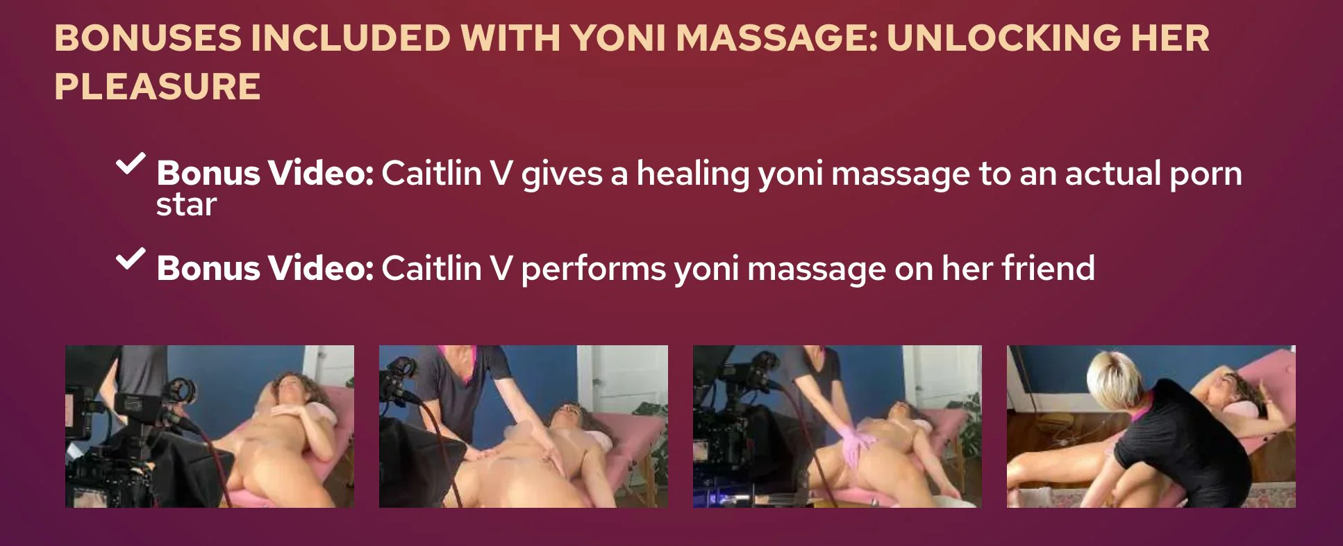 Yoni Massage: Unlocking Ultimate Pleasure by Caitlin V (VIDEO COURSE) - Image 11